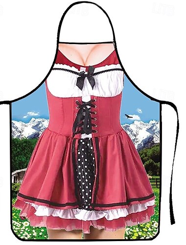  Oktoberfestbier Kostüm Schürze Dirndl Lederhosen Oktoberfest / Bier Bayerisch Bayerisches Paar Wiesn Traditioneller Stil Wiesn Herren Damen Party Bier Festival Stoff im traditionellen Stil Schürze