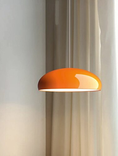  LED-pendellampe innfelt taklampe 35 cm LED-taklampe i metall moderne rund taklampe taklampe for stue/korridor