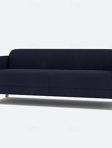  100 % Baumwollsofa, passend für Linanäs-Sofabezug, florale Steppbezüge
