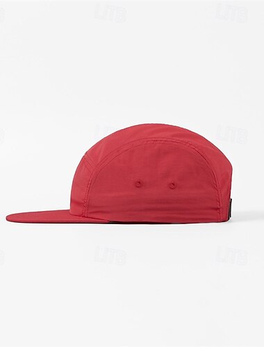  Baseballkappe Tennis Cap Damen Flügelärmel Einfarbig Klassisch Mode Sonnenschutz Atmungsaktiv Feuchtigkeitsableitend für Tennis Baseball Laufen Sommer grün fluoreszierend Rot Königsblau