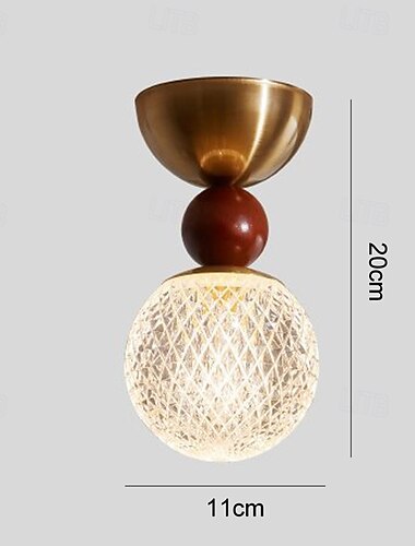  18 cm Kreis-/Runddesign Geometrische Formen Deckenleuchten Glas Metall Glas Künsterlischer Stil Moderner Stil Klassisch Künstlerisch Nordischer Stil 110-120V 220-240V