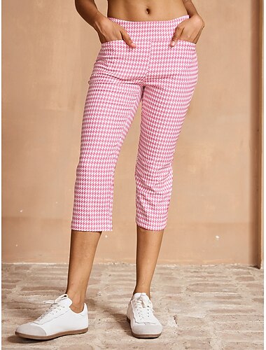  Damen Golfhosen Yan-pink  Schwarz Rosenrot Unterteile Damen-Golfkleidung, Kleidung, Outfits, Kleidung
