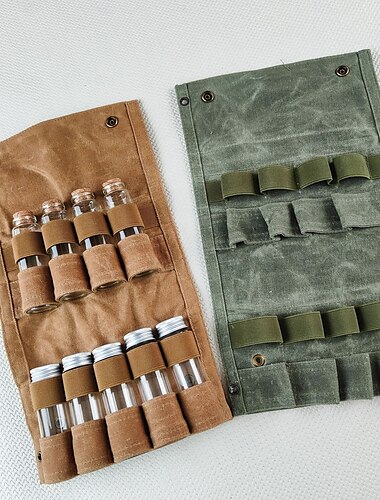  outdoor camping kruidenfles tas set camping picknick kruidenfles opbergtas