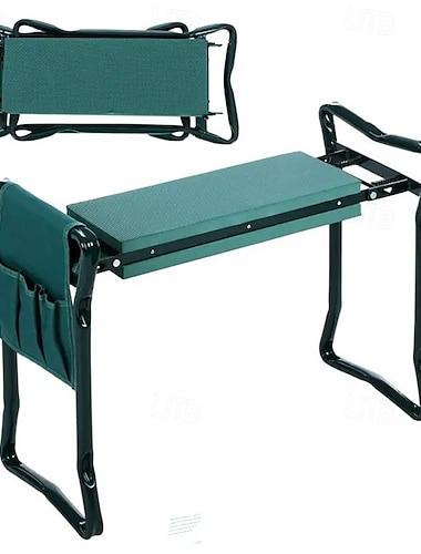  Tuinkniebank en zitbank, robuuste draagbare tuinstoelen, opvouwbare tuinstoel, EVA-schuimmat, tuincadeaus voor vrouwen, mannen, senioren, tuiniers