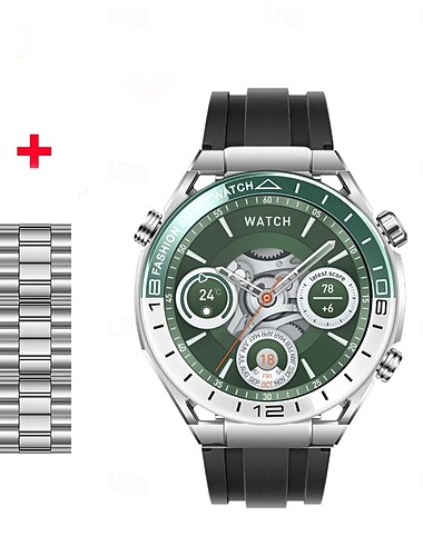  s7pro Smartwatch 1,62" HD-Display Bluetooth-Anruf-Smartwatch für Android iOS – Kompass, Nachrichten- und Musiksteuerung, Sportmodus