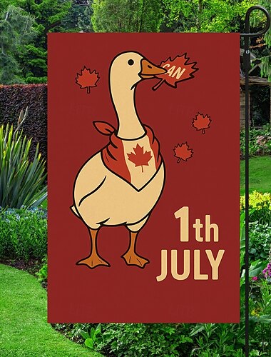  Kanada-Tag Außen Innen mit Ösen Patriotische Flagge O Kanada Haus Garten Garten Dekorationen Feiertagsbanner Schild