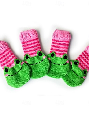  Anti-Rutsch-Hundesocken, um das Lecken der Pfoten zu verhindern. Hundeschuhe für heiße Straßen. Hundestiefel für kleine, mittelgroße und große ältere Hunde. Traktionskontrollstiefel. &Pfotenschutz für