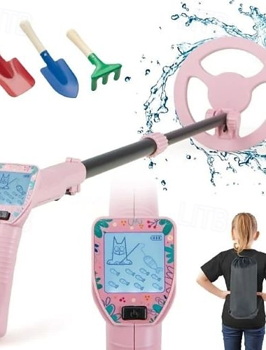  regalo per bambini all'aperto - giocattolo metal detector, caccia al tesoro &oro - strumento di rilevamento per le avventure archeologiche dei bambini