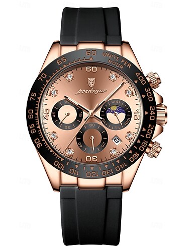  Luxus herren uhr chronograph wasserdicht leucht datum mann armbanduhr outdoor sport edelstahl herren quarzuhren