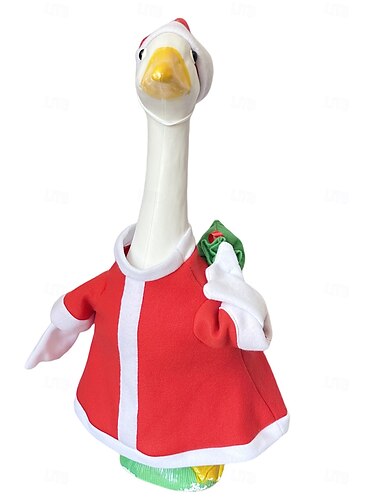  Gans Outfit Set Kostüm für Gänse Geburtstagsparty Garten Dekor Gans Kleidung Hof Statue Kostüm
