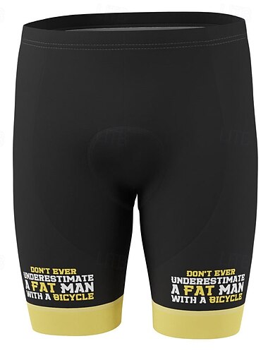 Herren Radsport-Radhose: Fahrradshorts Gepolsterte Fahrradhose Fahhrad Shorts Unterteile Formpassend Mountainbike MTB Straßenradsport Sport 3D-Polster Atmungsaktiv Schnelltrocknend Schweißableitend