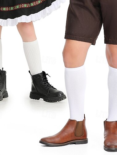  Μπύρα Oktoberfest Στολές Κάλτσες βαυάρος Μόναχο Λιβάδια Ανδρικά Αγορίστικα Κοριτσίστικα Απόκριες Φεστιβάλ Μπύρας Πανί παραδοσιακού στυλ