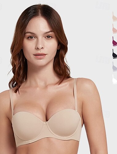  Sujetador push-up estilo dirndl para mujer: lencería sin tirantes, convertible y con aros para el Oktoberfest. &trajes bávaros