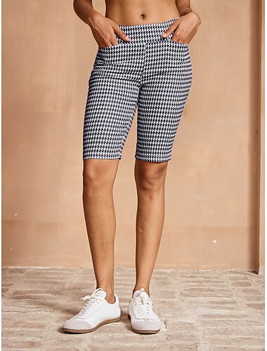  Damen Kurze Golfhosen Yan-pink  Schwarz Rosenrot Unterteile Damen-Golfkleidung, Kleidung, Outfits, Kleidung