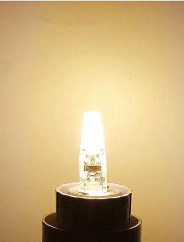  G4-LED-Glühbirnen, 3 W, entspricht 30 W, T3 JC-Typ, Bi-Pin-G4-Sockel, Halogenlampe, AC/DC 12 V, G4-Glühbirne, weiß, warmweiß, für Unterschrankbeleuchtung, Deckenleuchten, Wohnmobile, Boote, 10 Stück