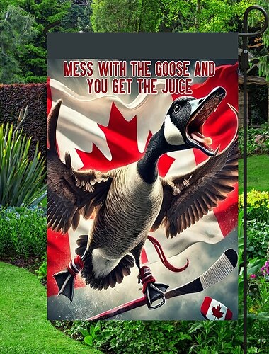  Canada Day Haveflag 12 x 18 Tommer Haveflag Patriotisk Lille Haveflag til Udenfor Udendørs Flag Helligdag Haveflag til Alle Sæsoner