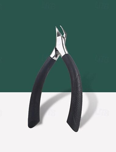  Cortauñas para uñas encarnadas, cortauñas ergonómico de acero inoxidable con hoja curva afilada, recortador profesional para uñas gruesas, piel muerta &callos