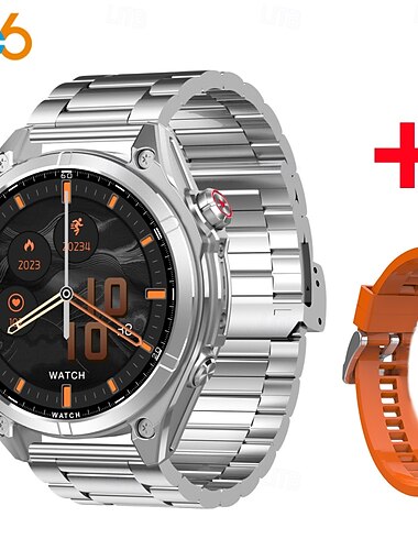 Smartwatch s8pro z funkcją połączeń Bluetooth, wodoodporny monitor fitness z 1,62-calowym ekranem HD, licznikiem kroków, trybami multisportowymi, asystentem głosowym, funkcją push wiadomości, kompatybilny z NFC