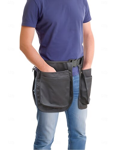  Triple hippie heuptas, multifunctionele stoffen heuptas, zweetbestendige zijtas voor dames en heren, wandelen, hardlopen, kamperen en trekking.