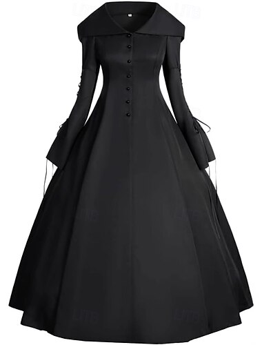  Rokoko Viktorianisch 18. Jahrhundert Kleid Partykostüm Maskerade Rüschenärmel Maria Antonietta Ballkleid Damen königlich Karneval Maskerade Karneval Leistung Party & Abend Erwachsene Kleid