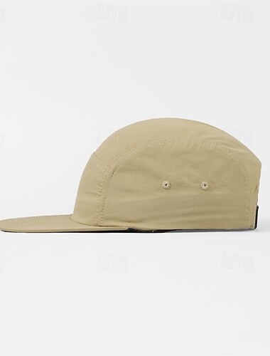  Baseballkappe Tennis Cap Herren Flügelärmel Einfarbig Klassisch Mode Sonnenschutz Atmungsaktiv Feuchtigkeitsableitend für Tennis Baseball Laufen Sommer Dunkelgrau Schwarz Weiß