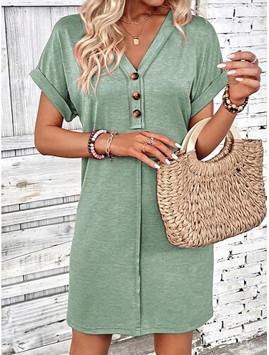  Damen Midikleid A Linie Kleid Trägerloses Kleid Lässig Strand Normale Passform Einfarbig Einfach Ärmellos Trägerlos Hellgrün Rosa Tintenblau Khaki Sommer Frühling