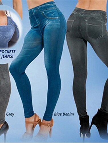  Pantalons Leggings pour femmes 3D Imprimés Chinos Vacances Vintage Streetwear Longueur Totale Taille Haute Imprimé Uni Confortable Doux Confortable Élastique Extérieur Rue Noir Bleu Gris Été