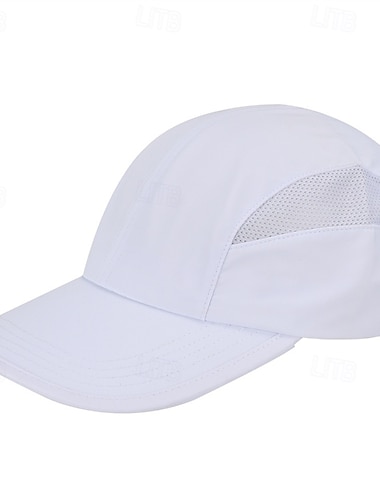  Gorra de Béisbol Gorra de tenis Hombre Casquillo Color sólido Clásico Moda Transpirable Secado rápido para Tenis Béisbal Corriendo Verano Negro Blanco Amarillo