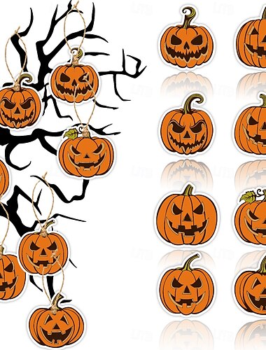  διακοσμήσεις για το Halloween μενταγιόν, στηρίγματα, τρομακτικές και αστείες σκηνές, διακόσμηση ατμόσφαιρας, μενταγιόν, είδη πάρτι