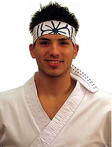  Karate-Stirnband Mr. Myagi Daniel Cobra-Stirnband Halloween-Kostüm Cosplay