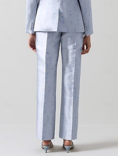  Hosenanzug Mutter der Braut Eleganter Vintage Einfacher Bodenlange Knöchellange Satin 2025