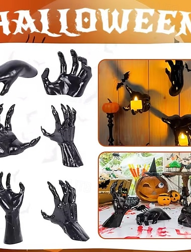  悪魔の手 お化け屋敷 デコレーション ゴーストハンドオーナメント ハロウィン なりすましおもちゃ 3個