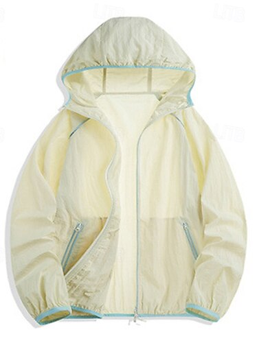  Mujer Chaqueta para correr Chaqueta para exteriores Full Zip Manga Larga Abrigos Deportivo Protección Solar Transpirable Secado rápido Ligero Tenis Golf Corriendo Ropa de deporte Ropa de Deporte