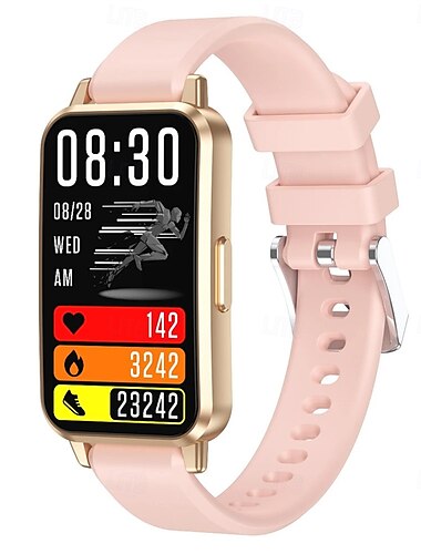  cy33 smartklokke for kvinner med full berøringsskjerm, Bluetooth-samtale, vanntett klokke, sport, fitness tracker, smartklokke