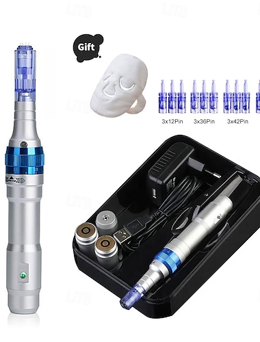  беспроводной dr pen ultima a6 электрический derma stamp перезаряжаемый dermapen микронидлинг для ухода за кожей полуперманентный тату салон красоты устройство