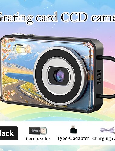  Mini-Digital-Selfie-Kamera für Studenten zum Fotografieren, Sofortbildkamera mit 32 GB, 64 GB und 128 GB, Sofortbildkameras für Freund und Freundin