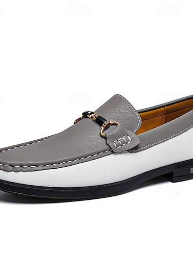  Herren-Mokassins aus grünem und weißem Kunstleder, modische Slip-On-Fahrerschuhe für die Freizeit und Frühlingsoutfits