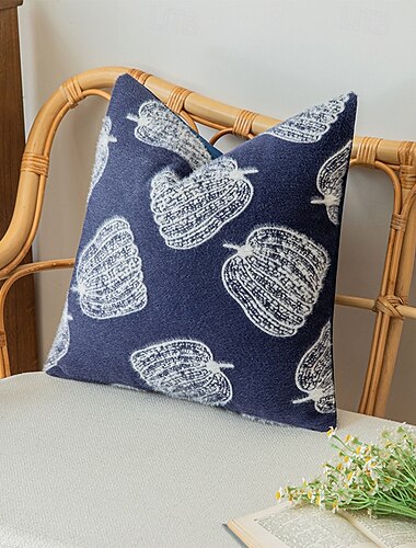  Putetrekk til gresskar 18" x 18", høstputetrekk, oransje putetrekk, Thanksgiving Halloween-putetrekk, fløyelsputetrekk til sofa, gårdshusinnredning