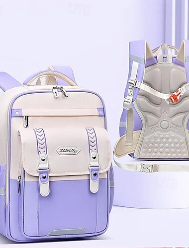  Grundschultasche Jungen ergonomischer Rucksack Kinder wasserdichte Kinderschultasche Büchertasche große Kapazität Mädchen Wolkenrucksack