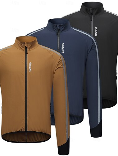  Wosawe Frühling und Sommer Herren und Damen Rennrad Radfahren Windjacke winddicht wasserdicht atmungsaktiv Jacke Laufen Bergsteigen Radfahren Kleidung bd263