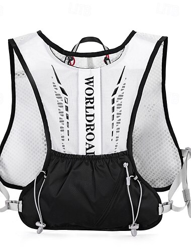  Chaleco para correr Paquete de agua Chaleco de hidratación Armwarmers Reflexivo Impermeable Secado rápido Nailon para Maratón Senderismo Correr