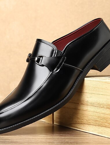  Braune Herren-Mokassin-Loafer – elegante Schnallendetail mit poliertem Finish und bequemer Passform, ideal für formelle Anlässe, Business-Kleidung und elegante Freizeit-Outfits