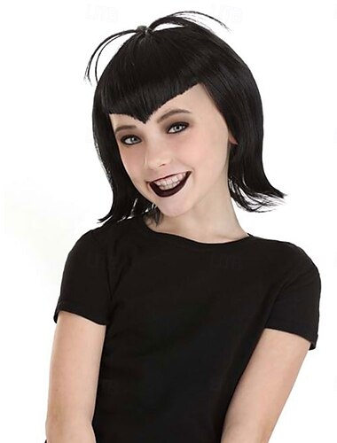  Hotel Transsilvanien Mavis Perücke für Mädchen Halloween Perücken