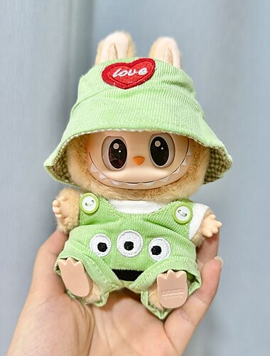  Kleiderset für 17 cm große Puppen, modisches Kleidungszubehör (keine Puppe), süße Kleidung, passend für 17 cm große Puppen