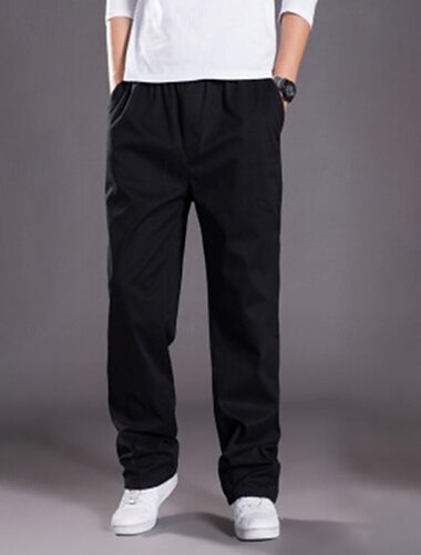  Men's Outdoor Pants Cargo Pants Hiking Pants Trousers Outdoor Regular Fit Breathable Lightweight Bottoms Elastic Waist Light Yellow Dark Grey Cotton Running Camping / Hiking / Caving M L XL XXL XXXL