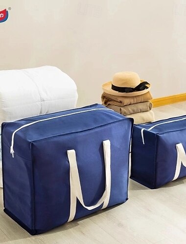  Bolsas de mudanza extra grandes taili, bolsas plateadas resistentes para almacenamiento, asas envolventes, bolsas de almacenamiento para ahorrar espacio, alternativa a las cajas de mudanza