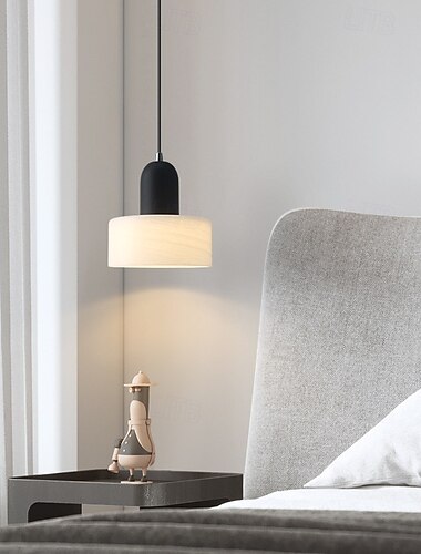  Lampada a sospensione moderna in stile nordico: paralume in vetro bianco, ideale per l'isola della cucina & camera da letto