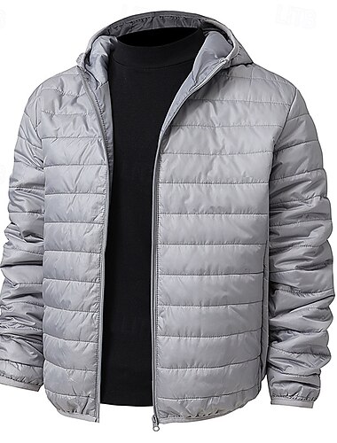  Per uomo Giacca con Cappuccio Giacca imbottita Giacca invernale Esterno Caldo Abbigliamento da trekking Abbigliamento da trekking Inverno Autunno Top Campeggio / Escursionismo / Speleologia Corsa