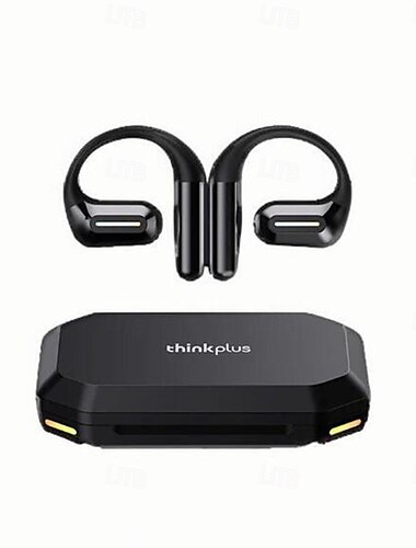  Original Lenovo LP73 TWS Bluetooth V5.4 Kopfhörer mit druckvollem Bass und Surround-Sound, wasserdichte IPX7-Sport-Ohrhörer mit Ohrbügel