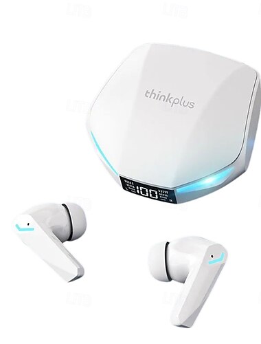  Lenovo xt53 Wireless-Upgrade Bluetooth 5.4-Kopfhörer, Gaming-Headset mit extrem langer Ausdauer und geringer Latenz, Ohrhörer mit LED-Digitalanzeige